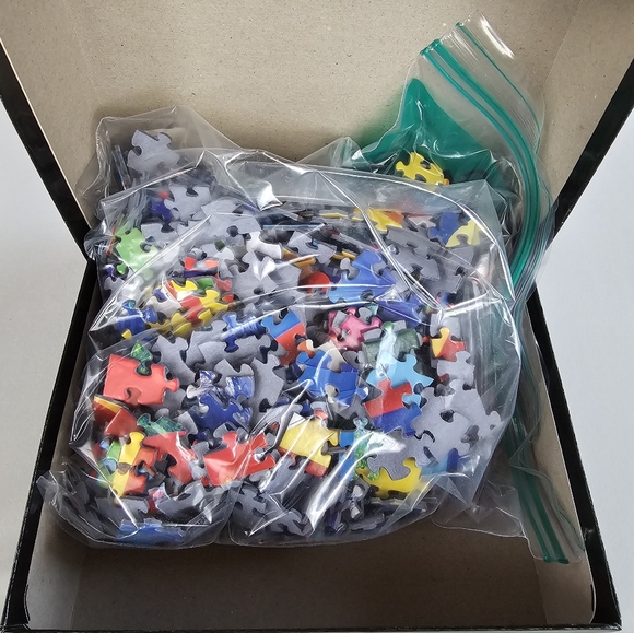 Kodak Premium 1000 Piece Jigsaw Puzzle "Balloons over the Mountain" Cra-Z-Art - Picture 5 of 7